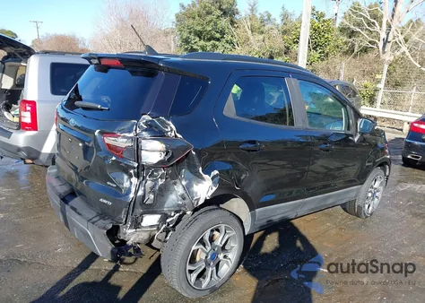 2019 Ford Ecosport Ses from USA, damaged, VIN MAJ6S3JL4KC274324